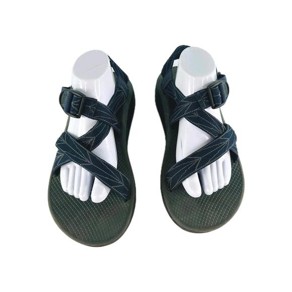 CHACO MEN'S Z/1 CLASSIC SANDAL SIZE US 10 BLUE STRAPPY OUTDOOR HIKING SHOES - Picture 1 of 12